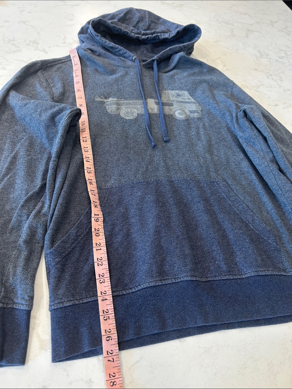 Patagonia "Pickup Lines" Men’s Lightweight Hoody Blue Medium Gorpcore - Picture 8 of 11